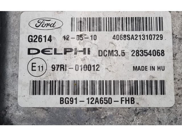 Комплект блоков управления 28354068, BG91-12A650-FHB   Ford Galaxy