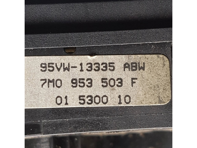 Подрулевой переключатель 7M0953503F, 95VW13335   Ford Galaxy