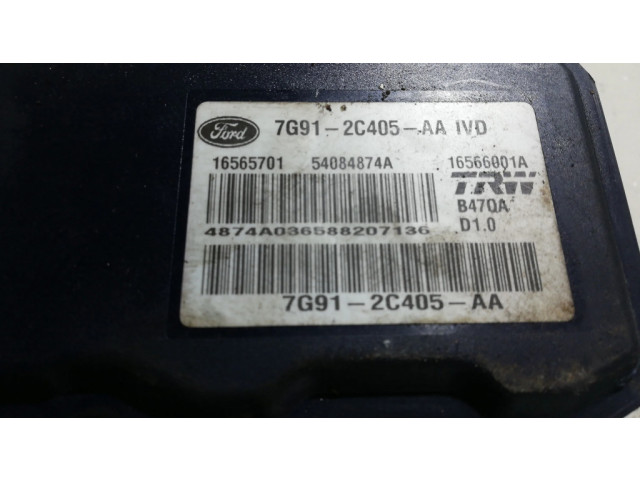 Блок АБС 54084874A, 16565701   Ford  Mondeo MK IV  2007-2014 года