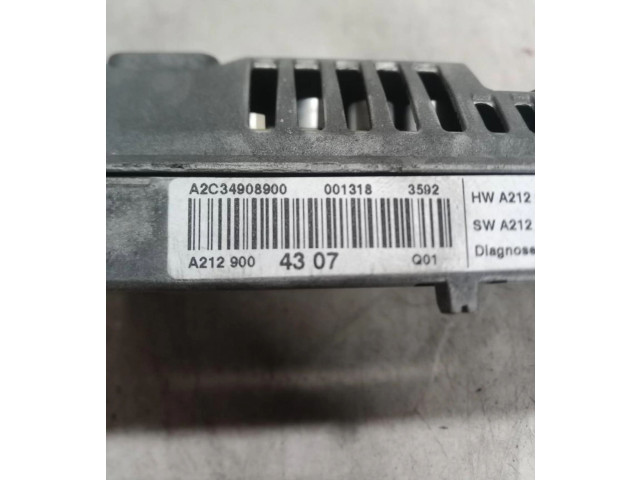 Дисплей    A2C34908900   Mercedes-Benz CLS C218 X218