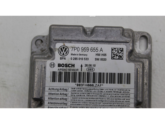 Блок подушек безопасности 7P0959655A, 107210KM   Volkswagen Touareg II