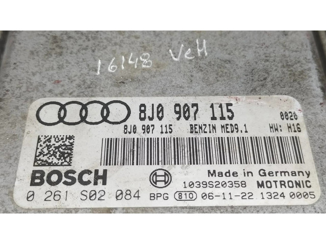 Блок управления двигателя 8J0907115, BOSCH   Audi TT TTS Mk2