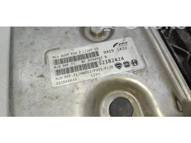 Блок управления двигателем Блок управления 52182424   Fiat Fiorino