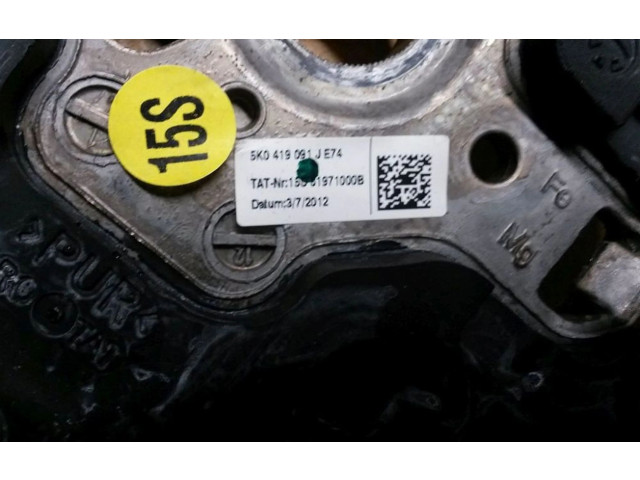 Руль Volkswagen Caddy  2004 - 2010 года 5K0419091J, 5K0419091J      