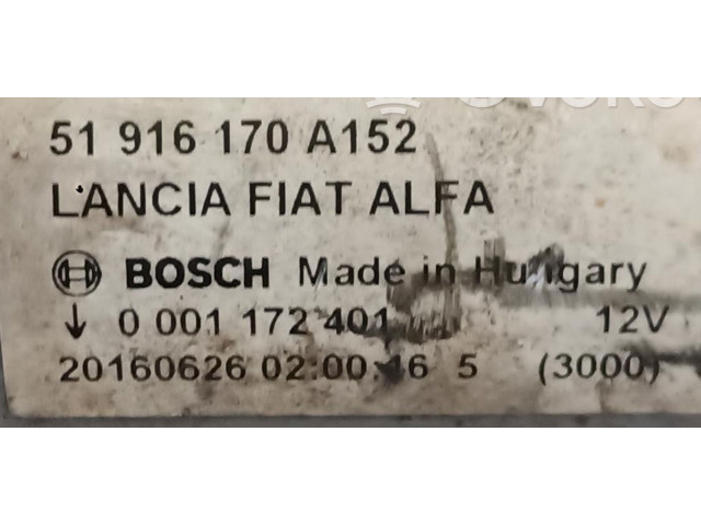 Стартер  0001172401, 0001172401   Fiat 500