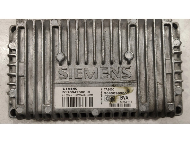 Блок управления коробкой передач S118047508, 9645899980   Citroen C5