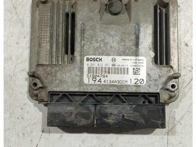 Řídící jednotka 0281012961, 0281012961   Fiat Croma 2009