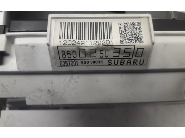 Přístrojová deska  Subaru Forester SH 2009 85002SC350  