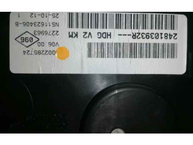 Přístrojová deska  Dacia Lodgy  248103932R, 248103932R  