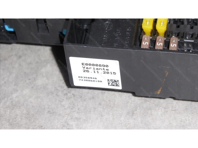   Pojistková skříňka 61149360501   BMW 2 F45 2016