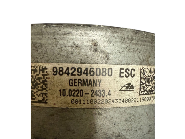 Jednotka ABS 9842946080, 10022024334   Peugeot 208 2017