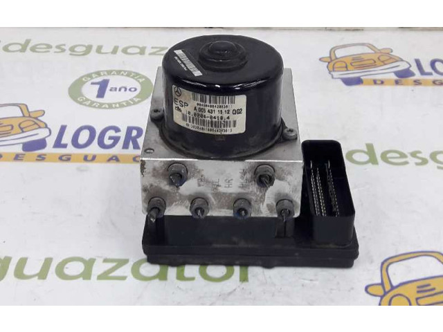 Jednotka ABS A0044312512, A0345457032   Mercedes-Benz C W203 2000