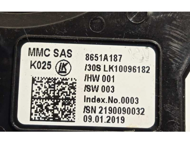 Подушка безопасности водителя 8619A361, 8651A187   Mitsubishi Mirage VI G4 Attrage