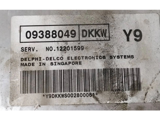 Блок управления двигателя 09388049   Daewoo Tacuma