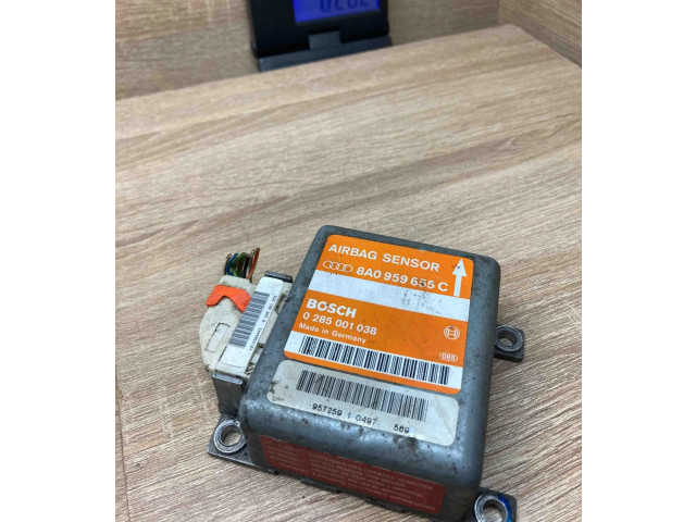Блок подушек безопасности 8A0959655C, 0285001038   Audi A6 S6 C4 4A