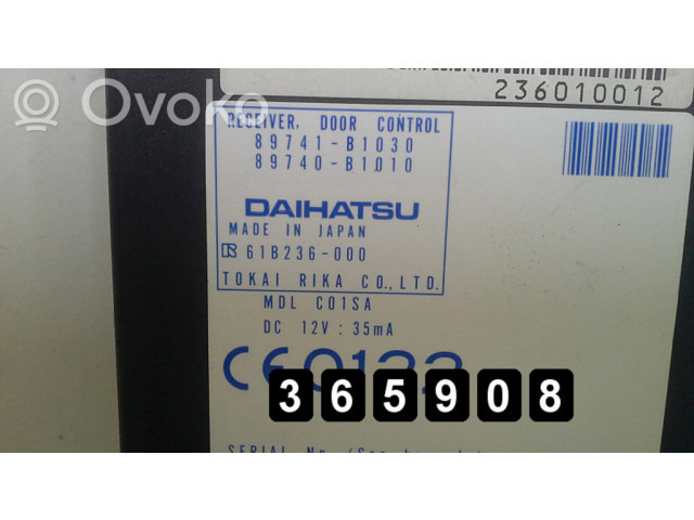 Блок управления двигателя 89741B1030   Daihatsu Sirion