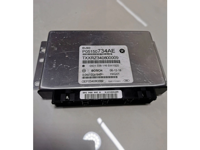 Блок управления коробкой передач P05150734AE, 0260004540   Jeep Grand Cherokee