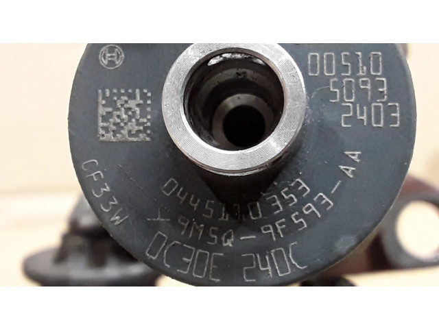 Форсунка 0445110353, 9M5Q9F593AA    Ford Focus для дизельного двигателя  1.6