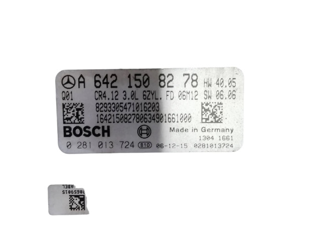 Řídící jednotka A6421508278, 0281013724   Mercedes-Benz E W211 2006