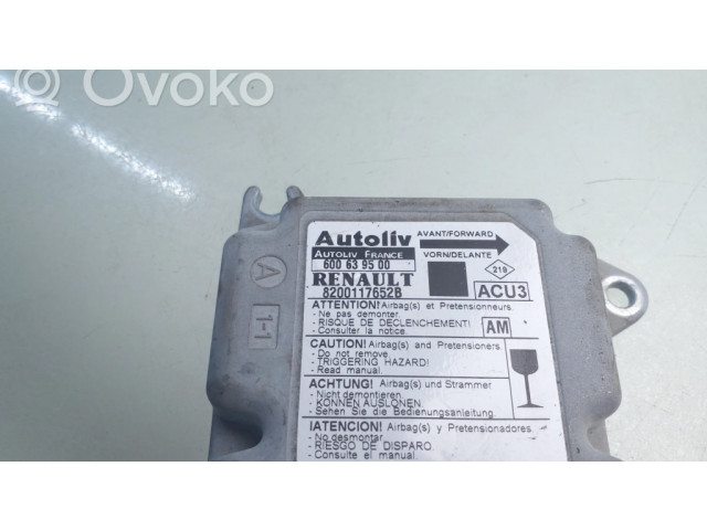 Блок подушек безопасности 8200117652B, 8200117652   Renault Scenic I