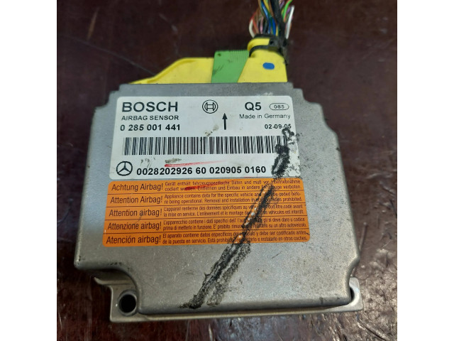 Блок подушек безопасности 002820292660, 0285001441   Mercedes-Benz E W211