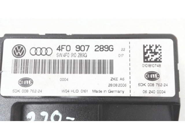 Блок комфорта 4F0907289G, 4F0910289G   Audi A6 Allroad C6   