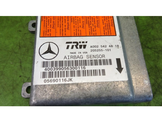 Блок подушек безопасности A0025424818   Mercedes-Benz ML W163