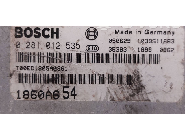 Блок управления двигателя 0281012535, 1039S11663   Mitsubishi Grandis