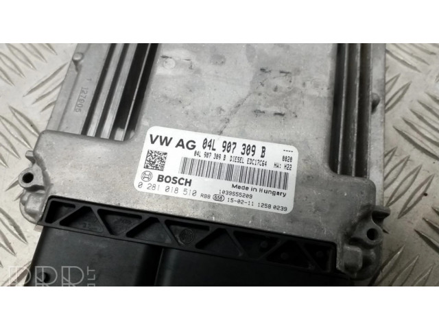 Блок управления двигателем Блок управления 04L907309B, 0281018510   Volkswagen Golf VII