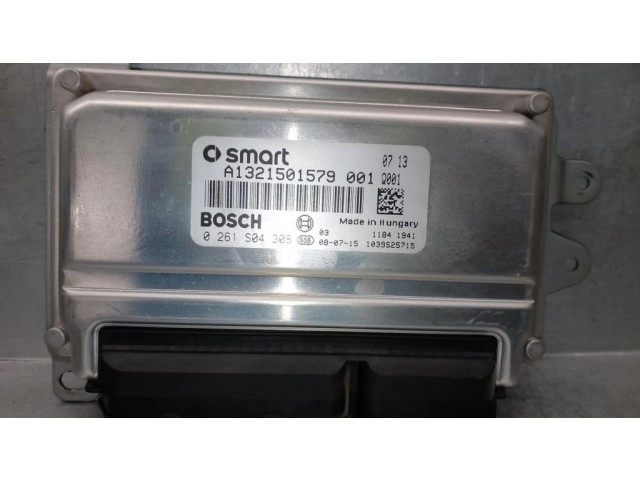 Блок управления двигателя A1321501579, 0261S04308   Smart ForTwo II