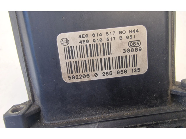 Jednotka ABS 4E0614517BC, 4E0910517B   Audi A8 S8 D3 4E 2006