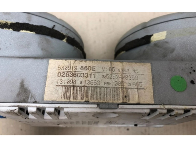 Přístrojová deska  Volkswagen Lupo 2000 6X0919860E, 0263603311  