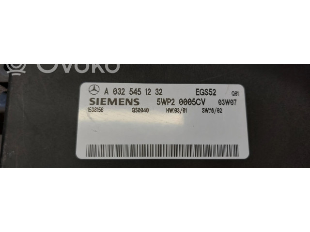 Блок управления коробкой передач A0325451232   Mercedes-Benz C W203
