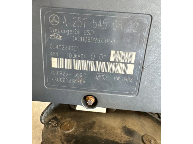 Jednotka ABS A2515450832, 3DC6D25K38   Mercedes-Benz ML W164 2006