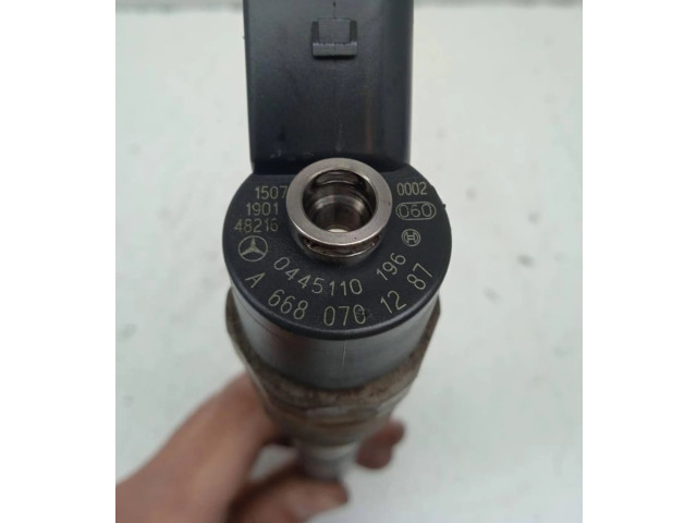 Vstřikovač 0445110196, 0445110196   Mercedes-Benz A W168     