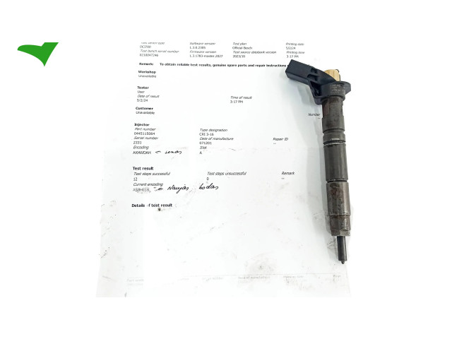 Форсунка A6420701387, KHWDAH    Mercedes-Benz R W251 для дизельного двигателя 642950 3
