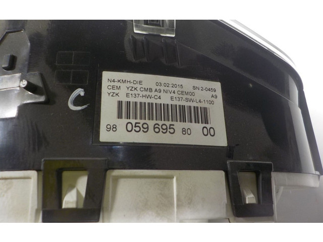 Přístrojová deska  Peugeot 2008 I 2015 9805407380, 9805969580  