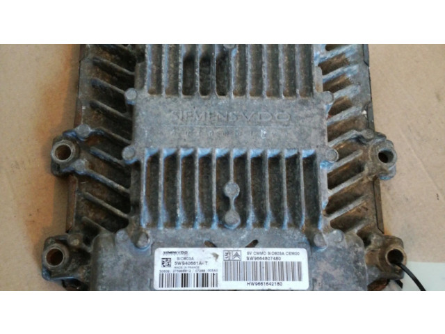 Řídící jednotka 5WS4C661AT, SW9664807480   Peugeot Expert 2007