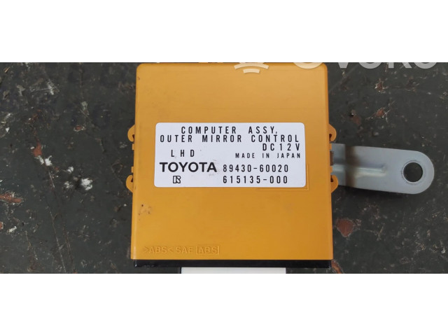 Блок управления двигателя 8943060020   Toyota Land Cruiser (J120)