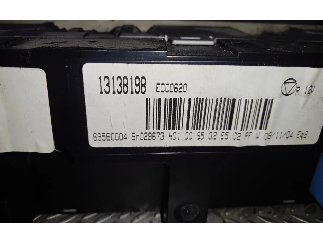 Блок управления климат-контролем 13138198   Opel Signum