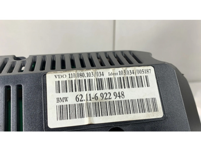 Přístrojová deska  BMW 7 E65 E66 2007 62116922948  