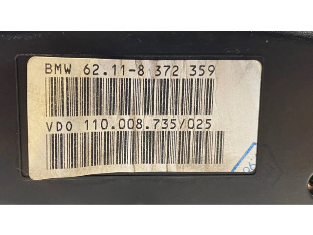 Přístrojová deska  BMW 5 E39 2001 8372359, 62118372359  