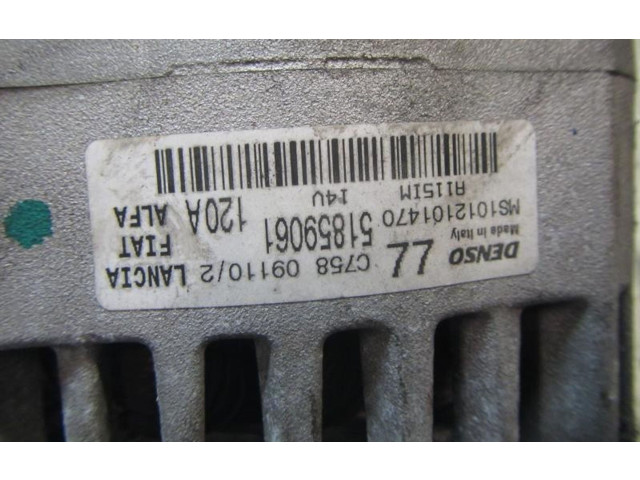 Генератор 51859061, 51859061   Fiat Punto Evo      