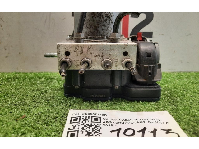 Jednotka ABS 6C0907379R, 6C0907379R   Skoda Fabia Mk3 (NJ) 2017