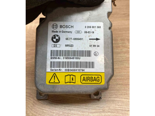Блок подушек безопасности 6905491, 0285001368   BMW 3 E46