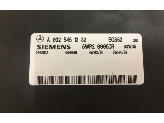 Блок управления коробкой передач A0325451332, 2008633   Mercedes-Benz CLK A209 C209