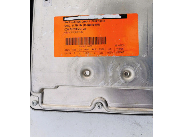 Řídící jednotka 0281017139   Seat Exeo (3R) 2009