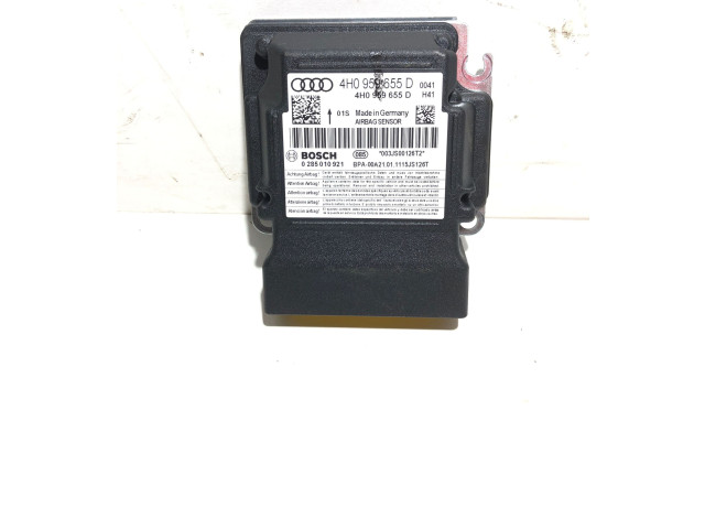 Блок подушек безопасности 4H0959655D, 0285010921   Audi A8 S8 D4 4H