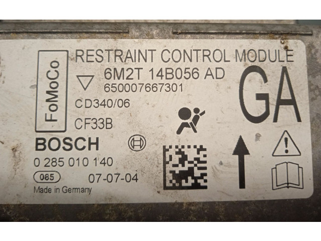 Блок подушек безопасности 6M2T14B056AD, 0285010140   Ford S-MAX