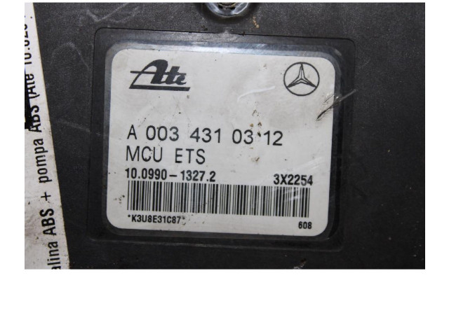 Zámek zadních dveří 10.0204-0163.4   Mercedes-Benz SLK R170 2000